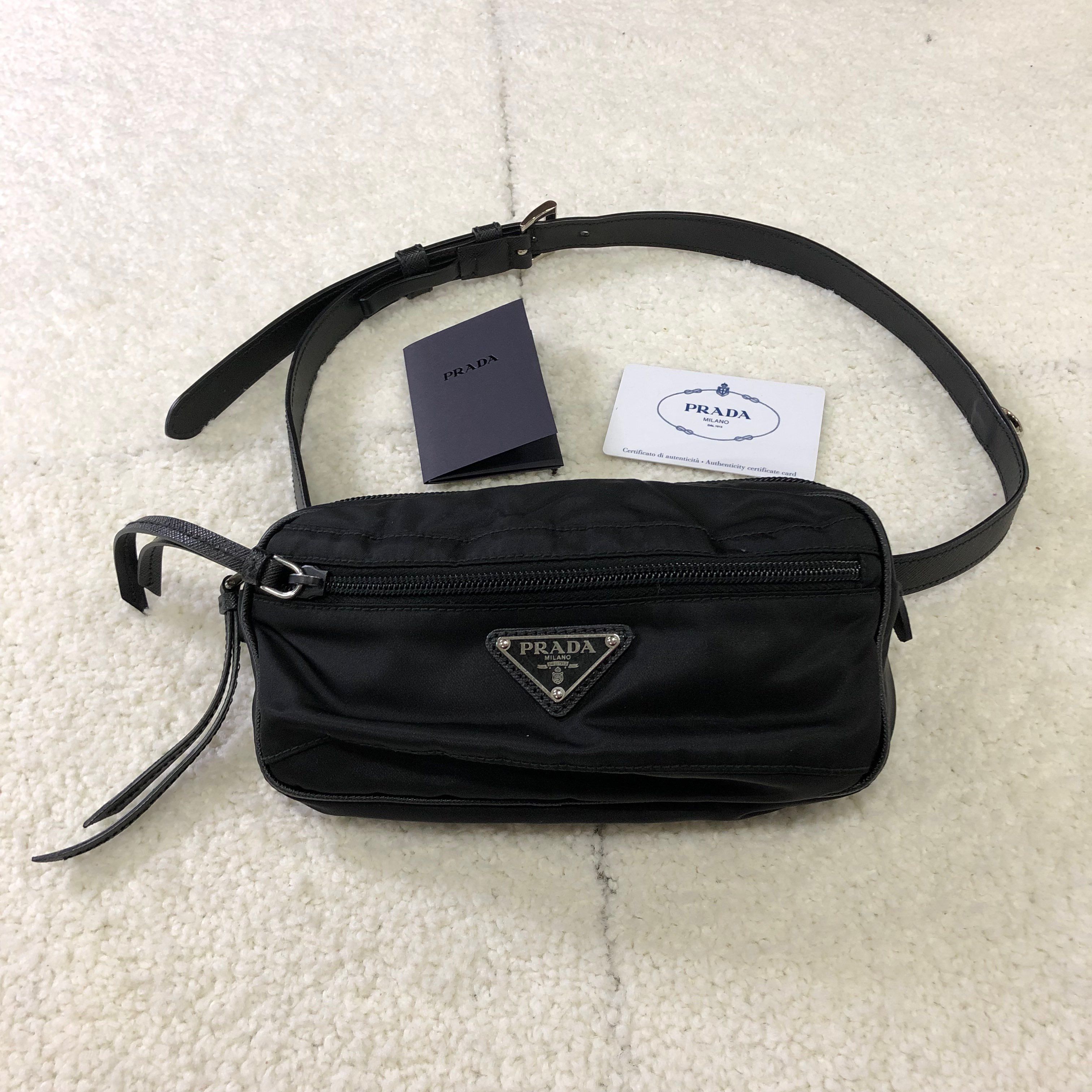 プラダ サフィアーノ ボディバッグ ウェストバッグ