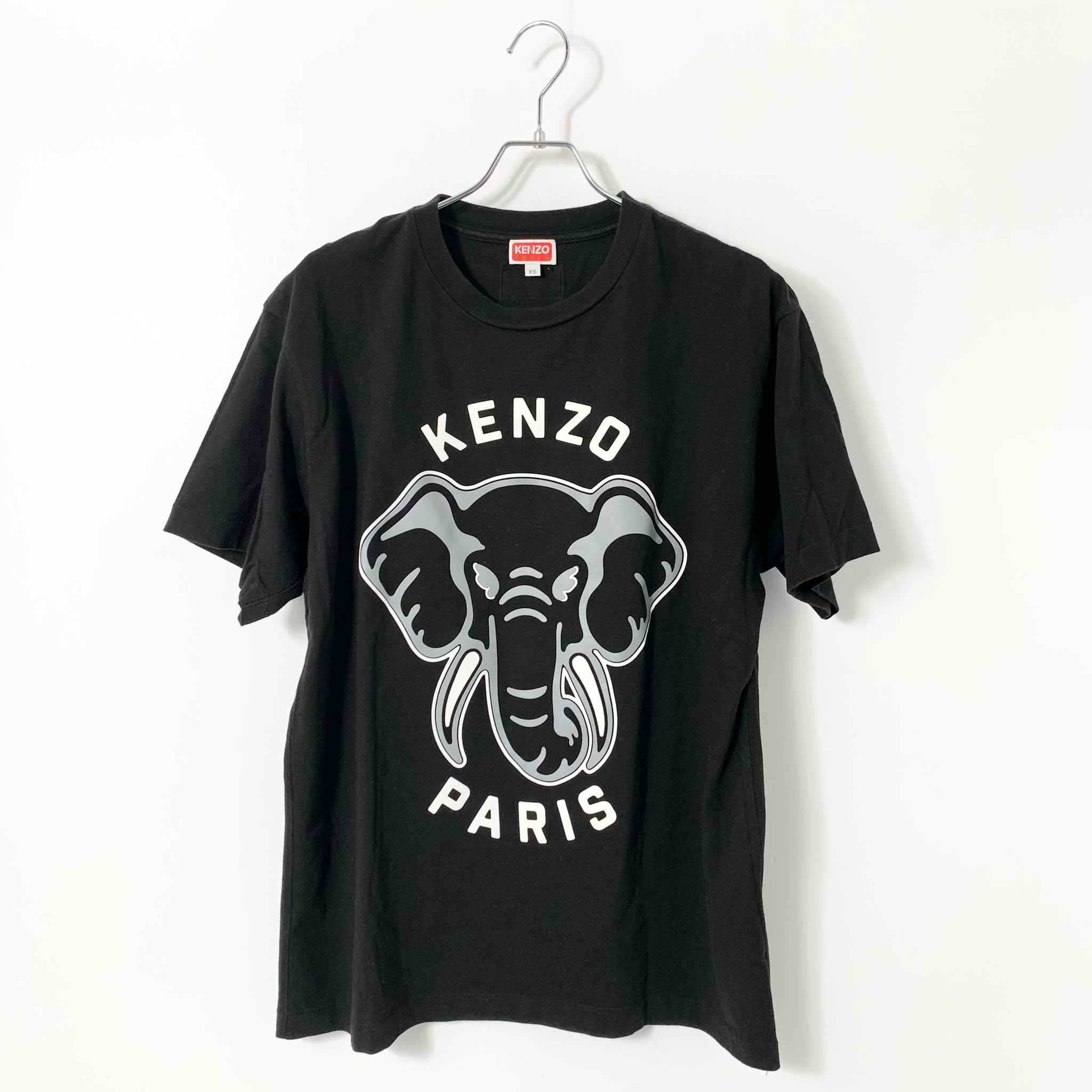 KENZO 'VARSITY JUNGLE' Elephant Oversized T-Shirt Men's "Black"
