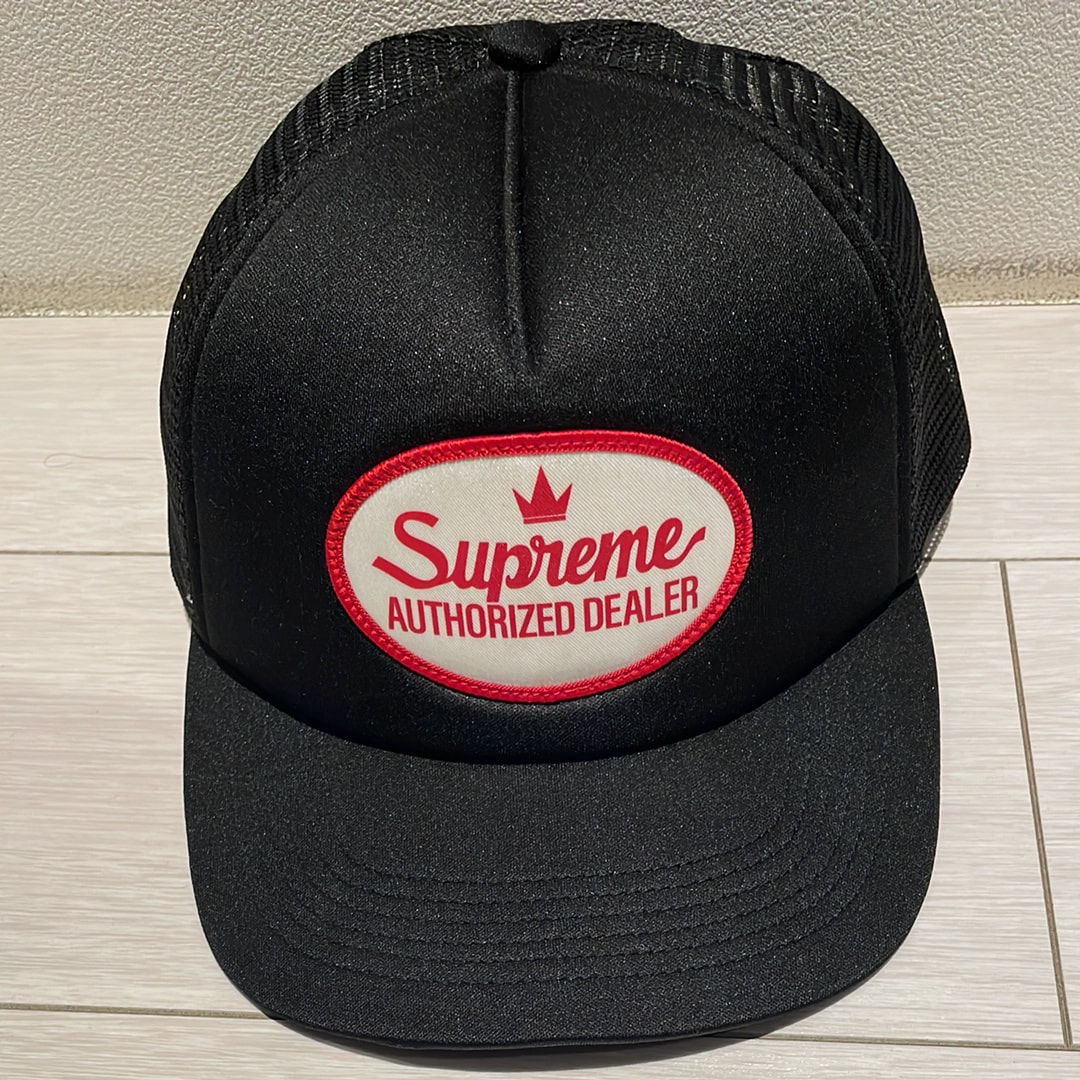 Supreme Authorized Mesh Back 5-Panel "Black" (25SS)