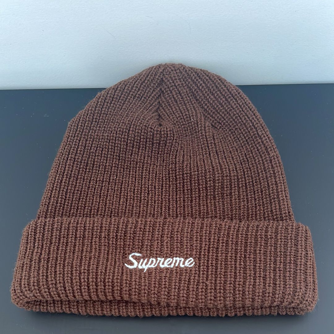 Supreme Loose Gauge Beanie "Brown"
