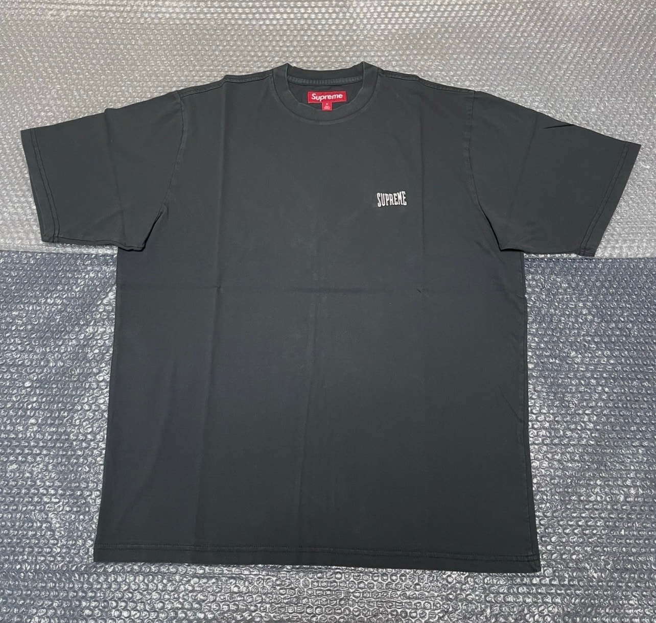 Supreme Warm Up Washed S/S Top "Black"