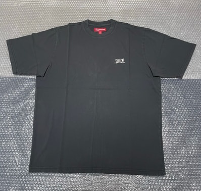 Supreme Warm Up Washed S/S Top "Black"