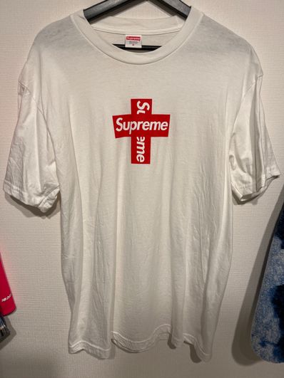 Supreme Cross Box Logo Tee "White"