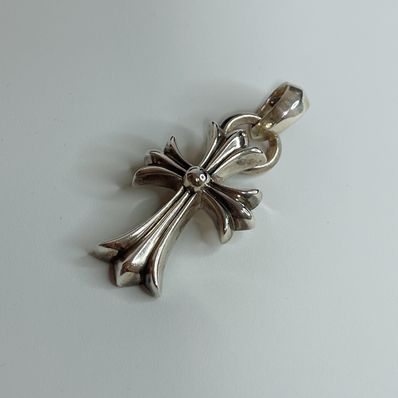 Chrome Hearts CH Cross Pendant Small / Plain Bail "Silver"