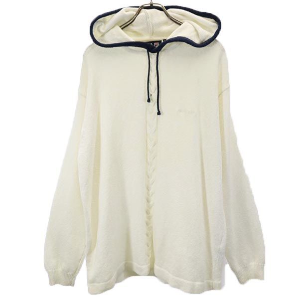 FILA フィラ 長袖 ニット パーカー M