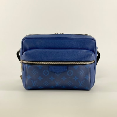 LOUIS VUITTON(ルイ・ヴィトン) アウトドア メッセンジャー PM M30242 ショルダーバッグ ブルー