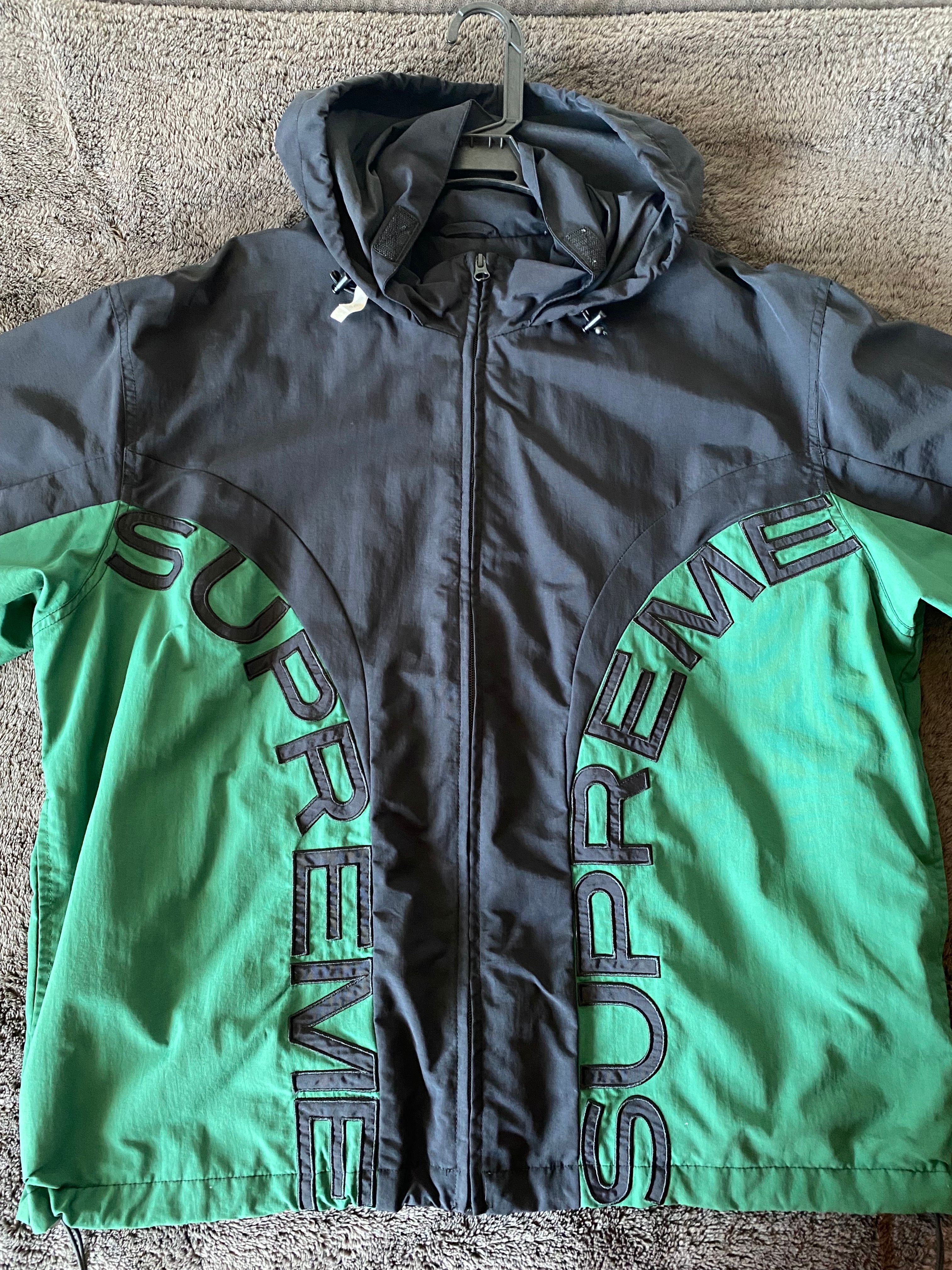 Supreme Curve Track Jacket "Black"