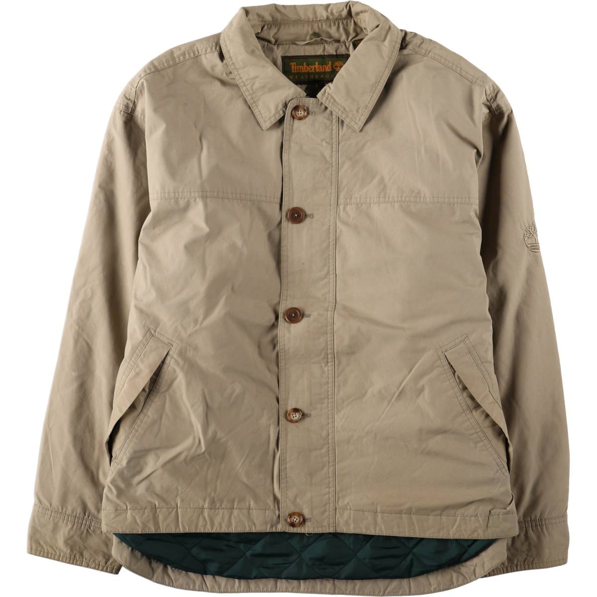 古着 90年代 ティンバーランド Timberland WEATHERGEAR 中綿ジャケット パファージャケット メンズL相当 ヴィンテージ/eaa678326