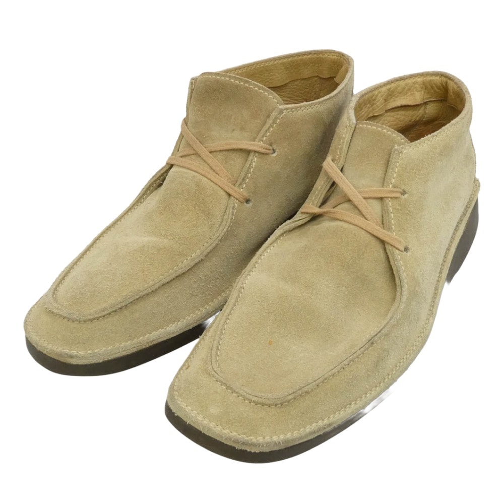 TOD’S トッズ POLACCO ポラッコ スエード レザー シューズ ベージュ系 8【中古】