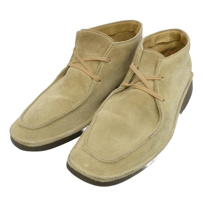 TOD’S トッズ POLACCO ポラッコ スエード レザー シューズ ベージュ系 8【中古】