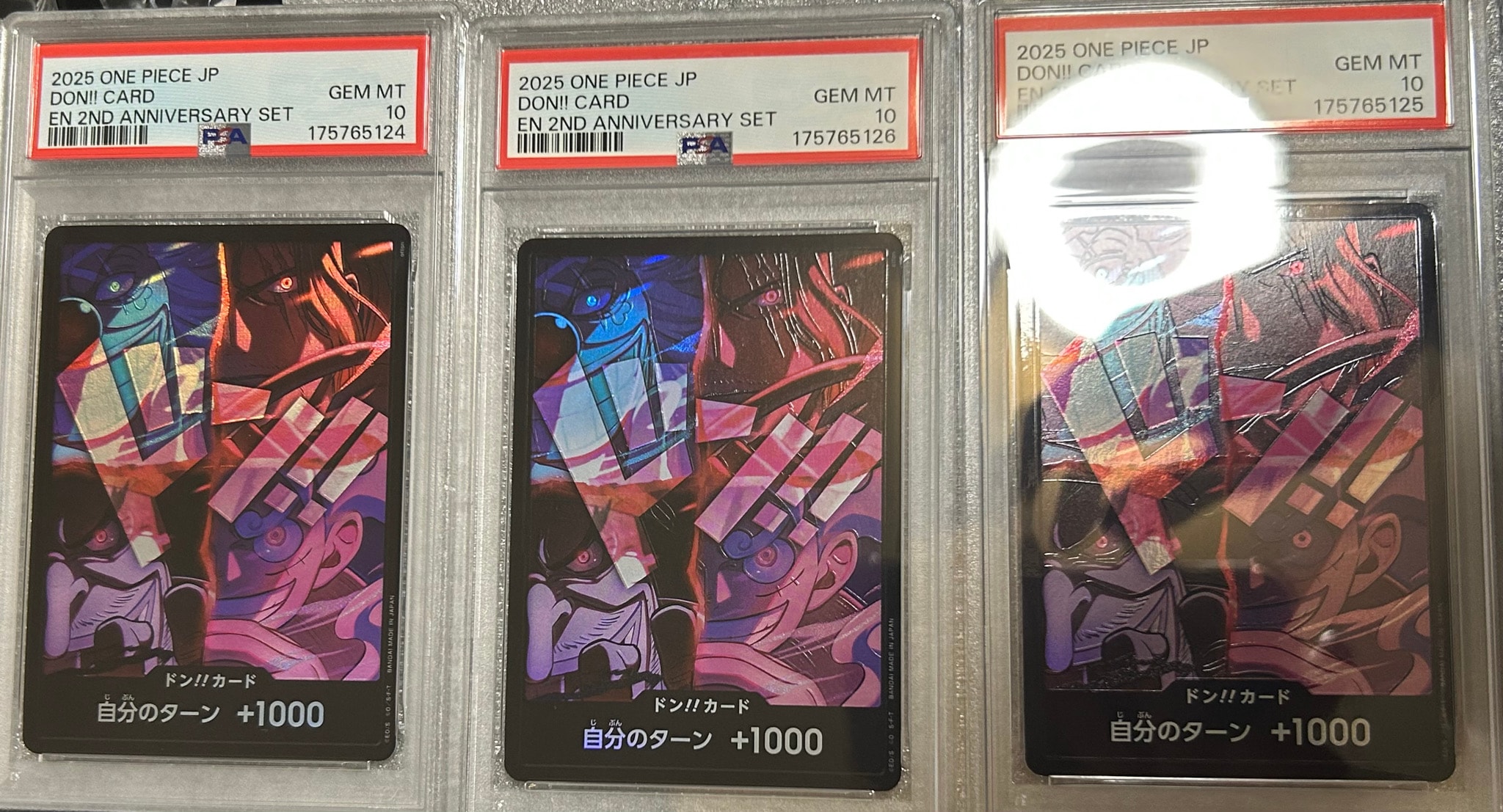 PSA10】ドン!!カード : 新四皇 [開封済] (アニバーサリーセット