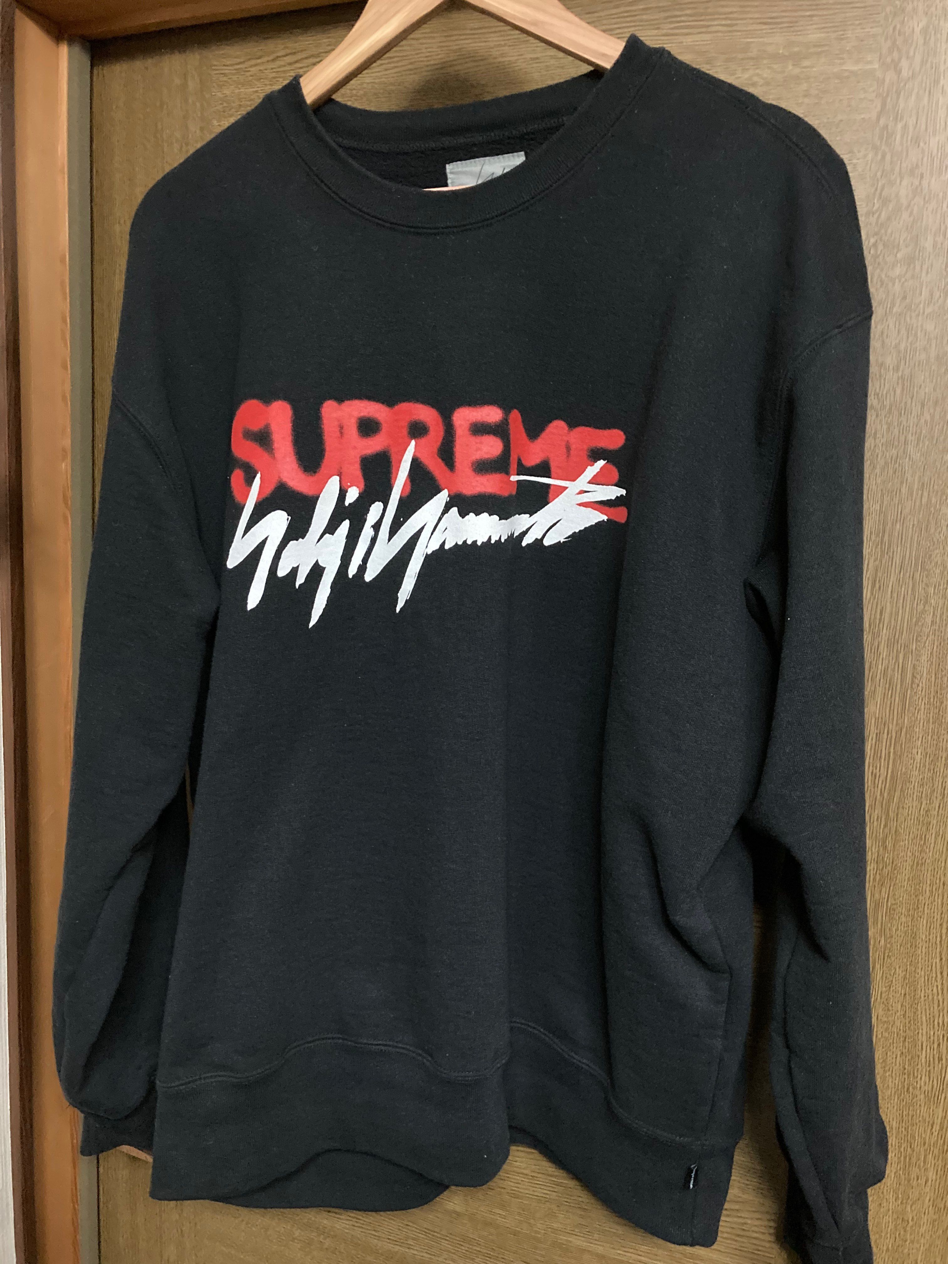 Supreme x Yohji Yamamoto Crewneck "Black"