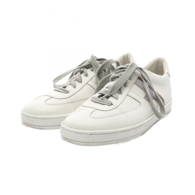 エルメス HERMES ブーメラン スニーカー 靴 レザー ホワイト メンズ ホワイト系 / グレー系 【中古】