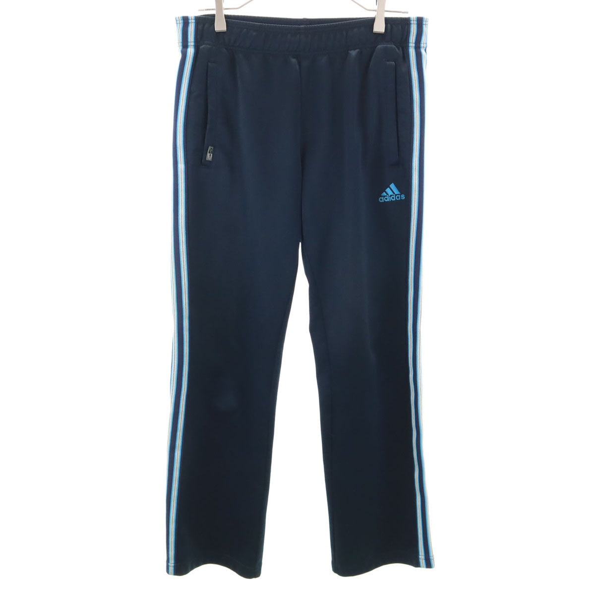 adidas アディダス トラックパンツ S ネイビー ジャージ