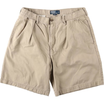 古着 ラルフローレン Ralph Lauren POLO by Ralph Lauren TYLER SHORT ツータック チノショーツ ショートパンツ メンズw35相当/eaa643743