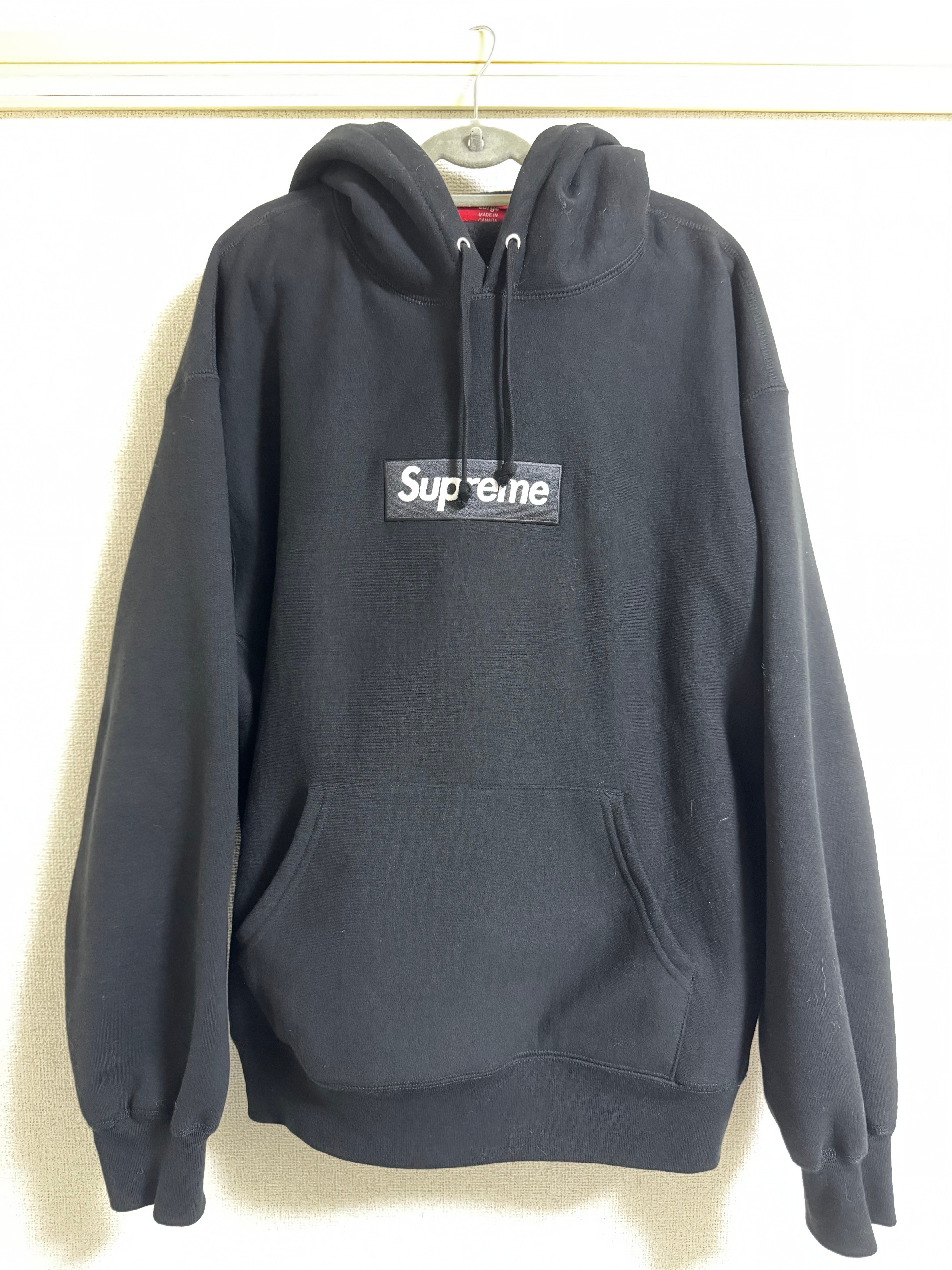 Supreme Box Logo Hooded Sweatshirt "Black" (24FW)