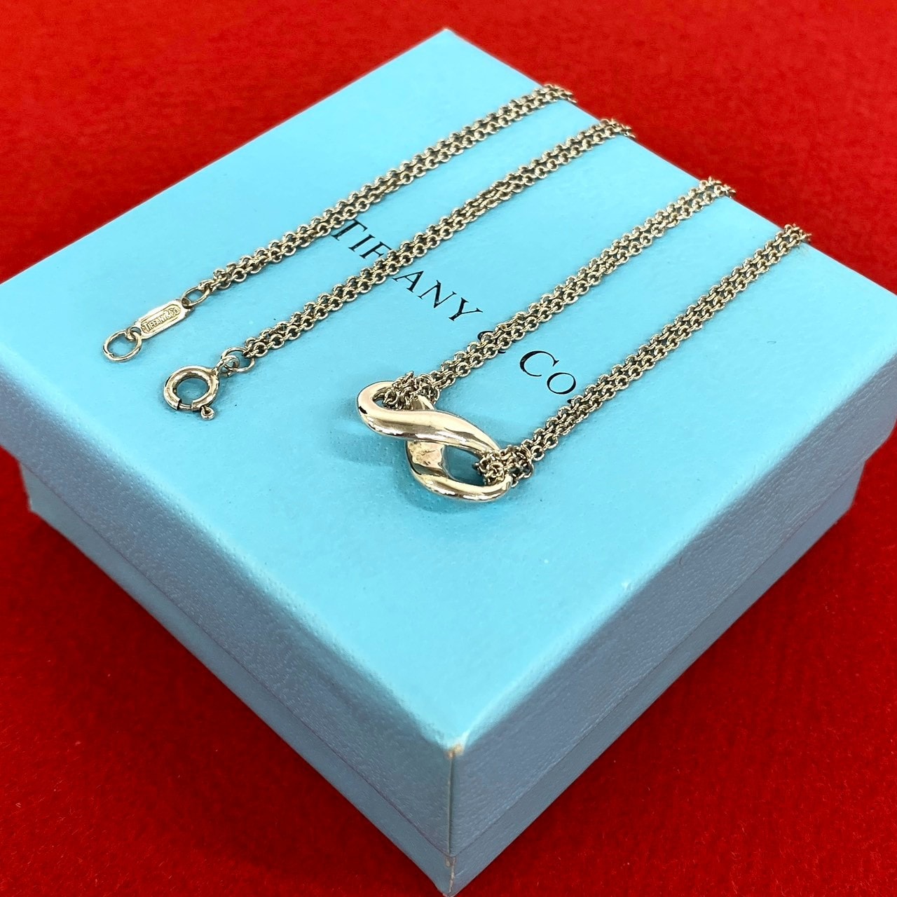 TIFFANY&Co. ティファニー インフィニティ ネックレス シルバー925 ネックレス シルバー
 79693