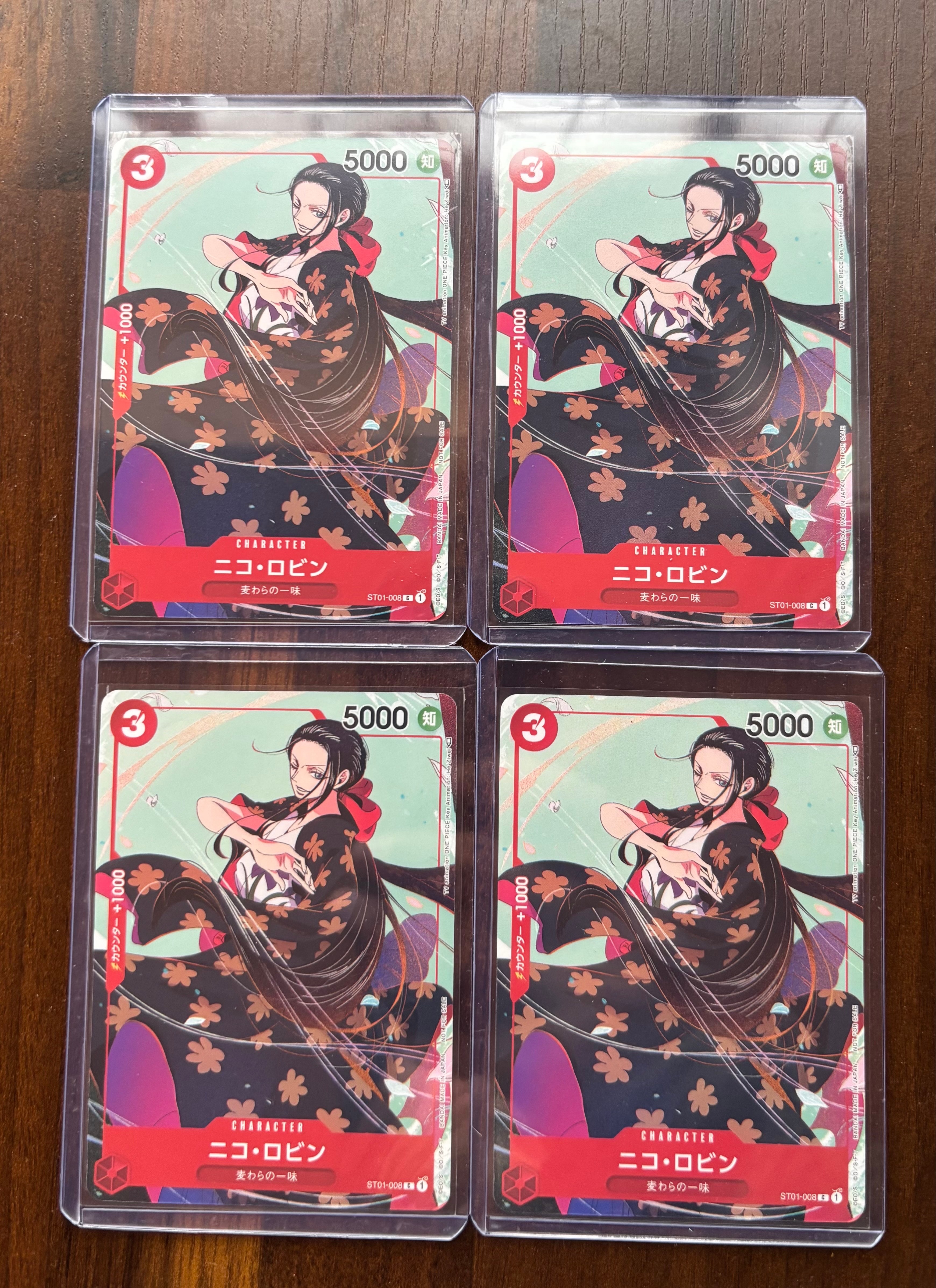 PSA10】ニコ・ロビン C-P [ST01-008] (プレミアムカードコレクション25