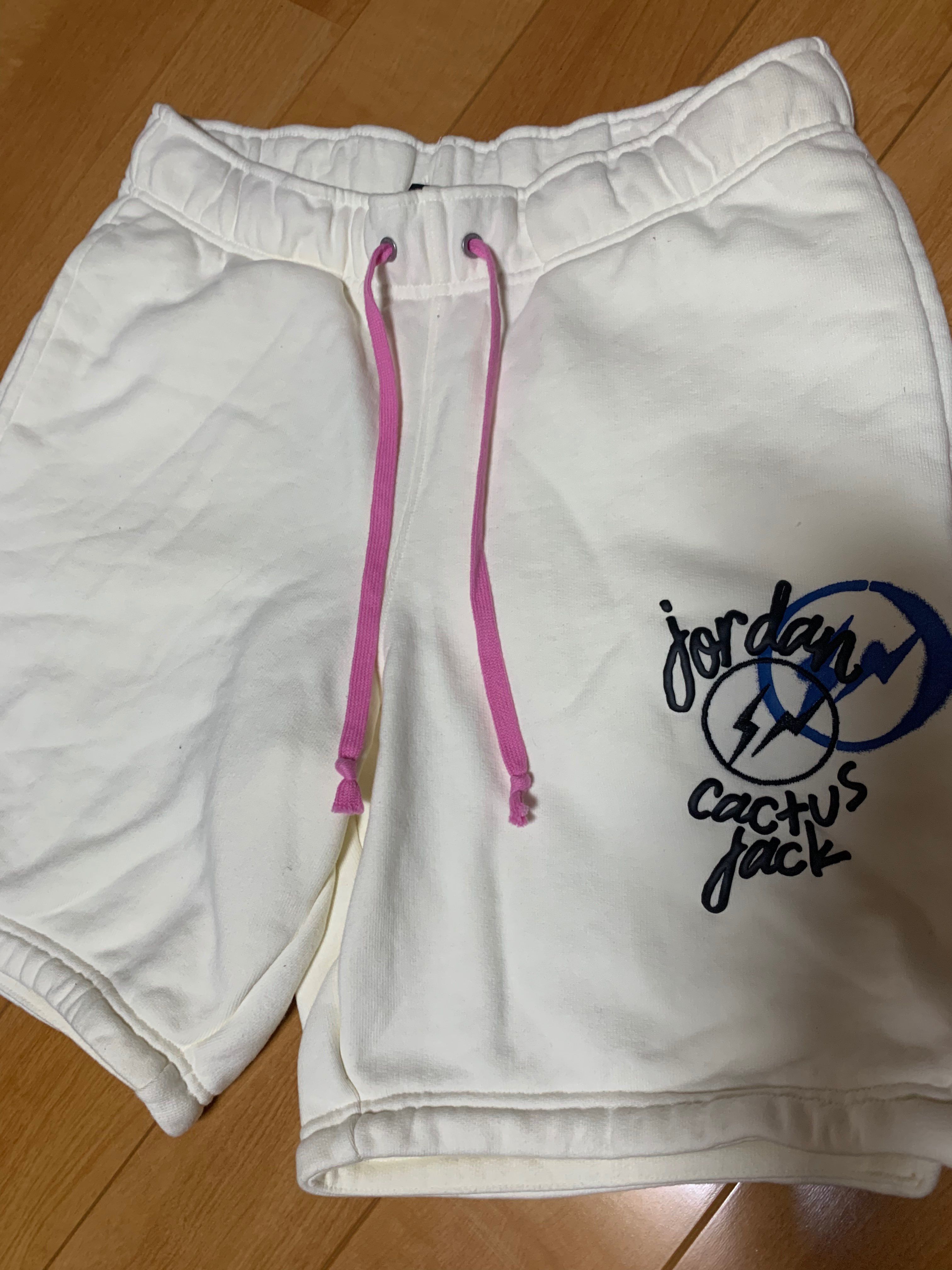 Air Jordan Travis Scott  Fragment Shorts "White"