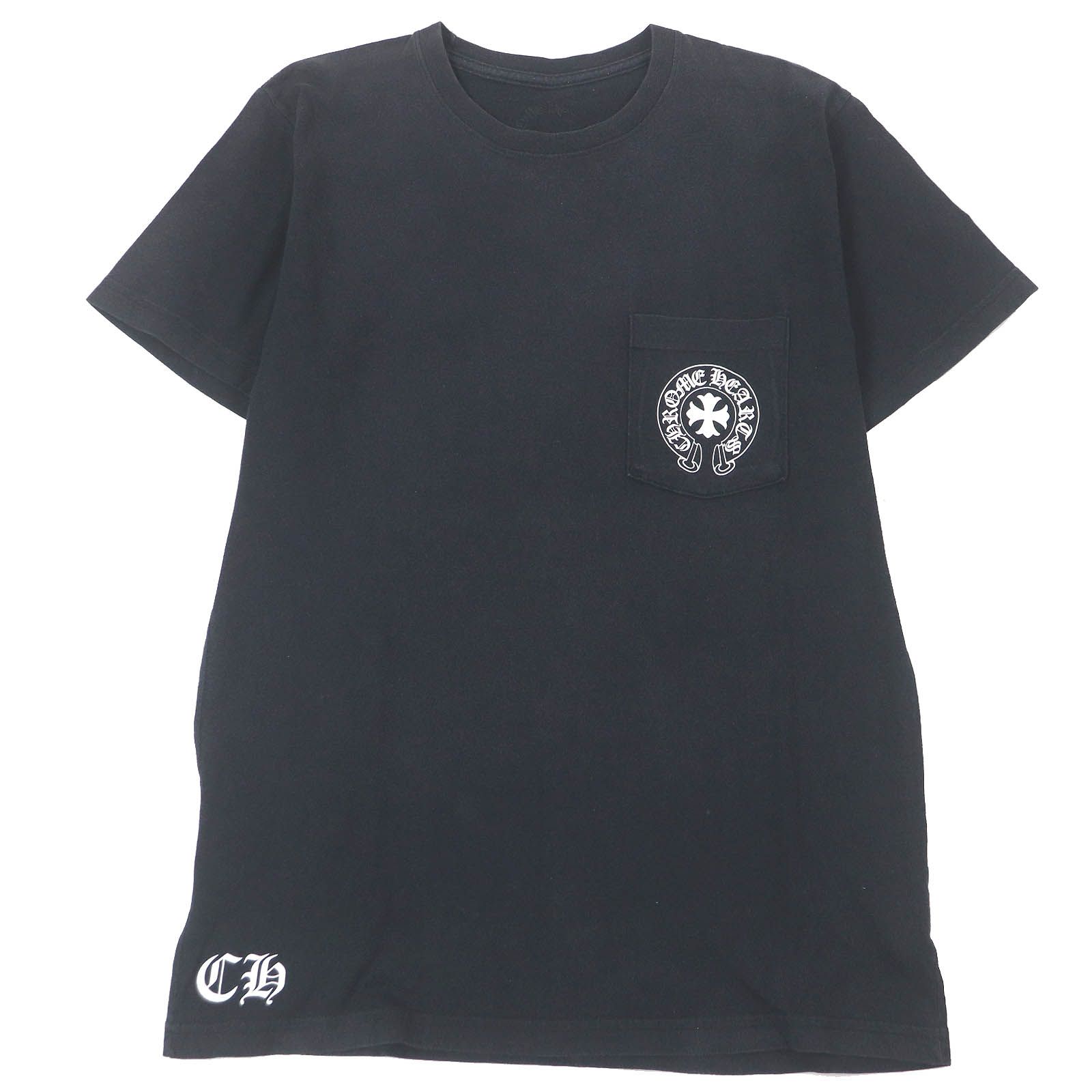 クロムハーツ 半袖Tシャツ Made in Hollywood 黒 メンズ M