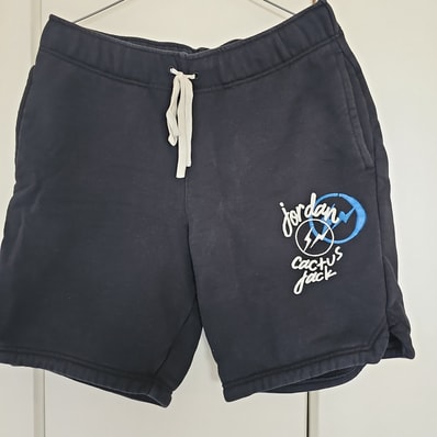 Air Jordan Travis Scott Fragment Shorts "Black" DJ0617-010 / DJ0618-010