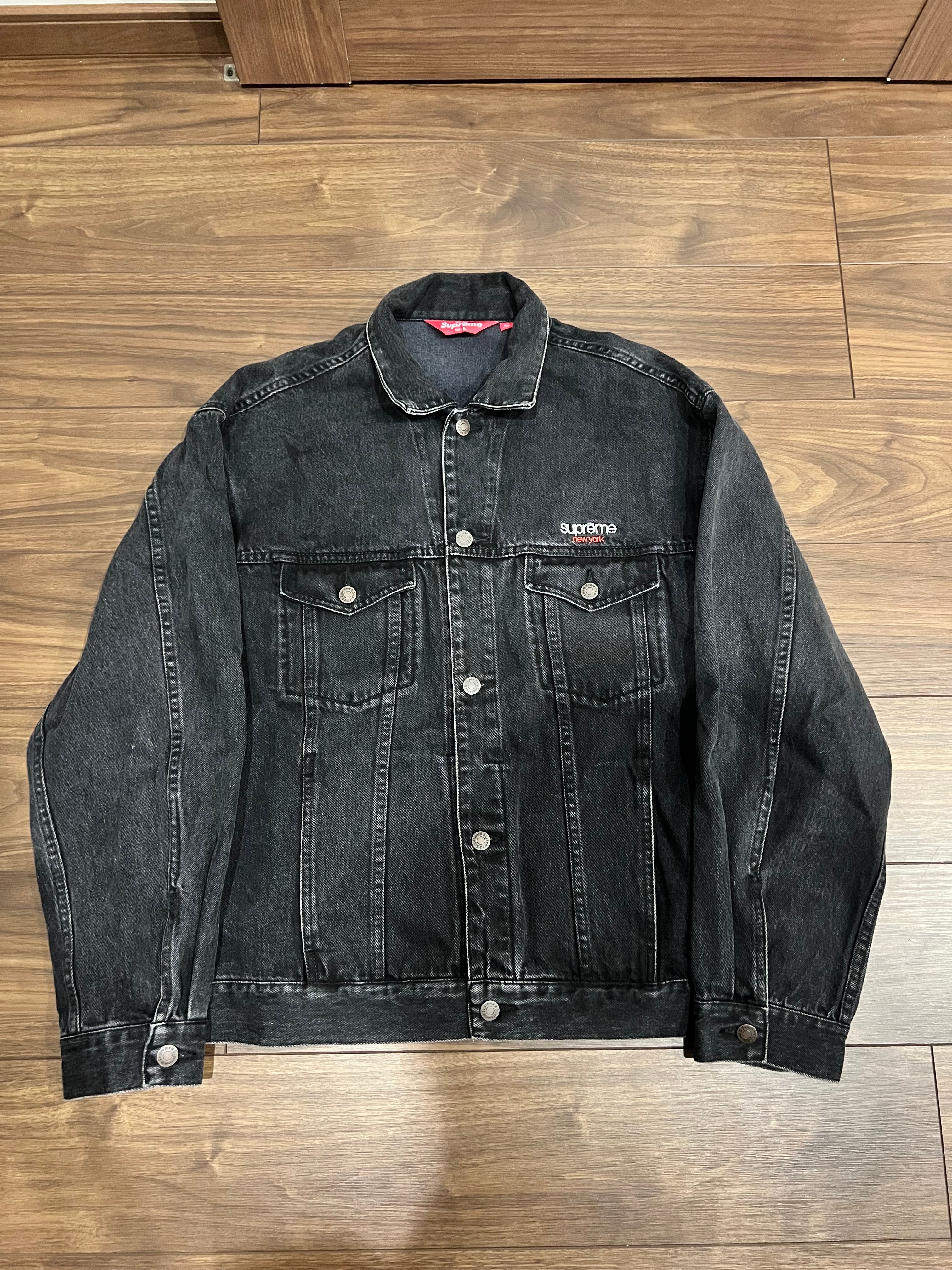 Supreme Denim Trucker Jacket "Black"