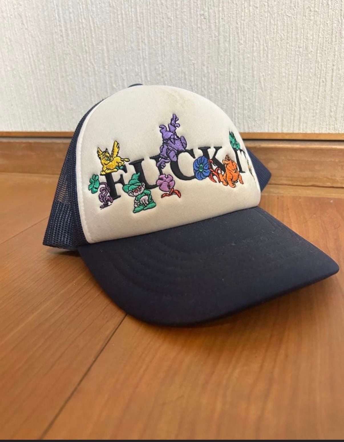 HUF Summer 25 Trip Trucker Hat "Defender Blue"