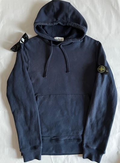 Stone Island 6100045 Organic Cotton Fleece "Navy Blue"