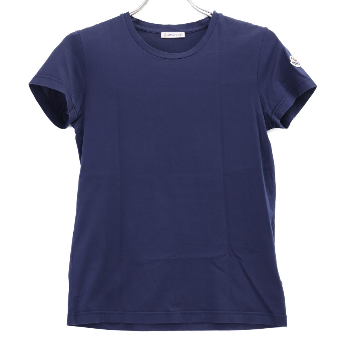 モンクレール ネイビー ロゴ 半袖カットソー XS