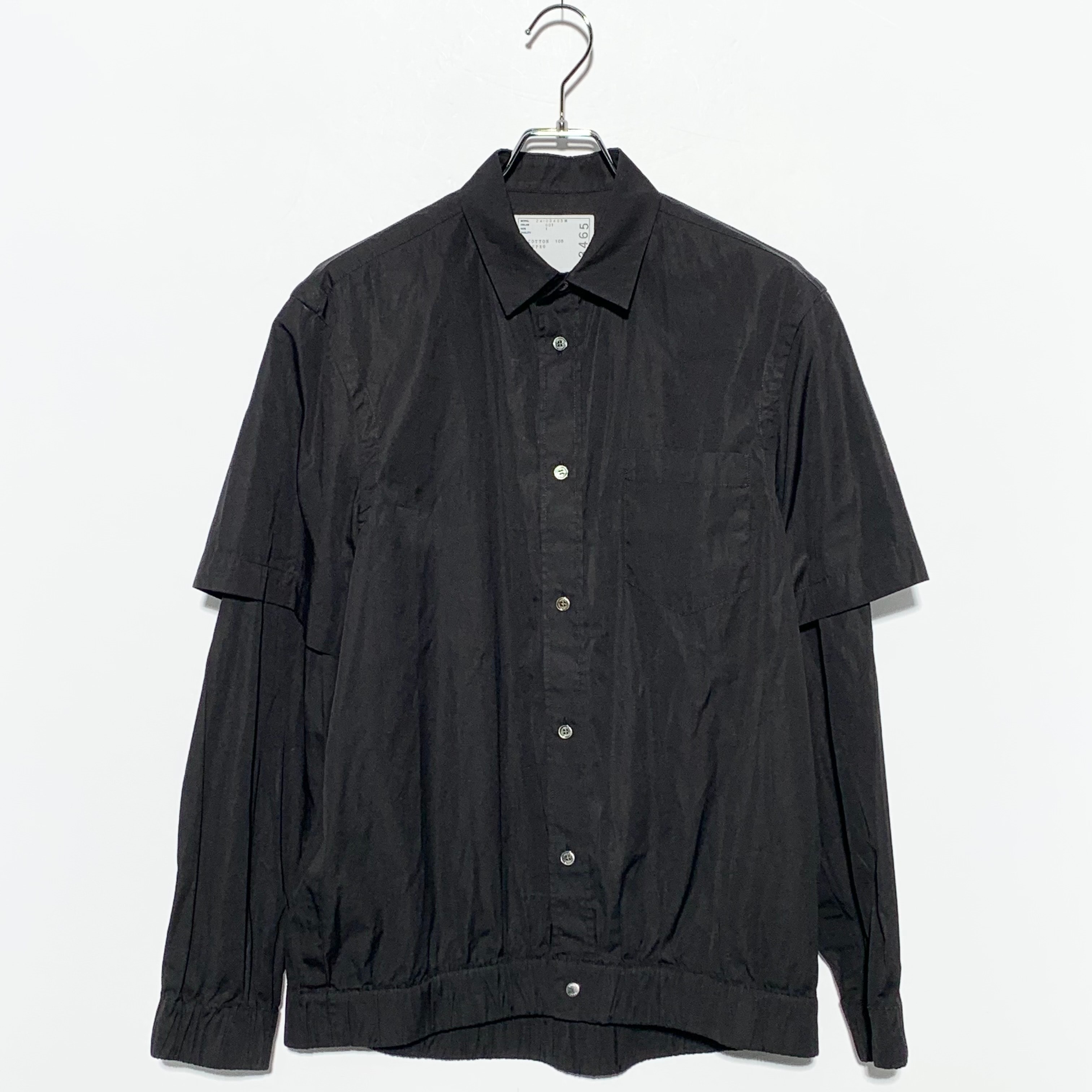 sacai 21AW Cotton Poplin Shirts Jacket 