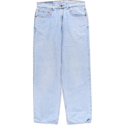 古着 90年代 リーバイス Levi's 00550-4334 RELAXED FIT ブラックデニム テーパードデニムパンツ メンズw32相当 ヴィンテージ/eaa418497