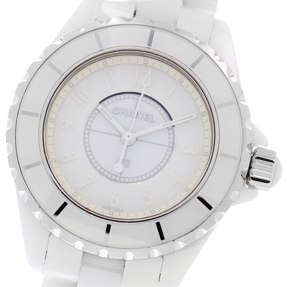 シャネル J12 ホワイトファントム H3442 レディース 【中古】