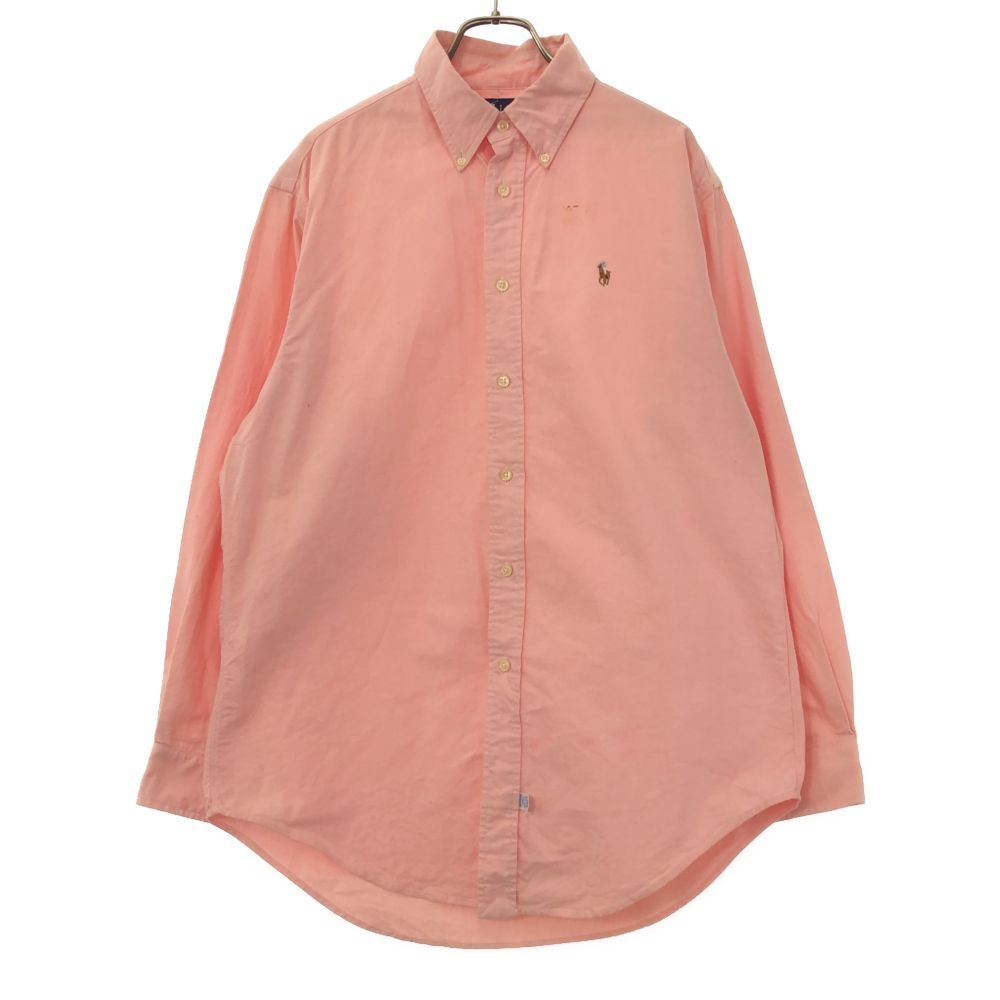 RALPH LAUREN 長袖 オックスフォード ボタンダウンシャツ