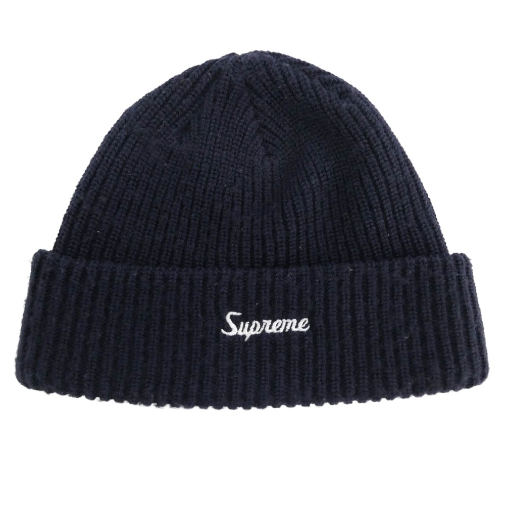 Supreme シュプリーム 13AW Loose Gauge Beanie ルーズ ガーゼ ビーニー ニットキャップ ネイビー ネイビー系【中古】