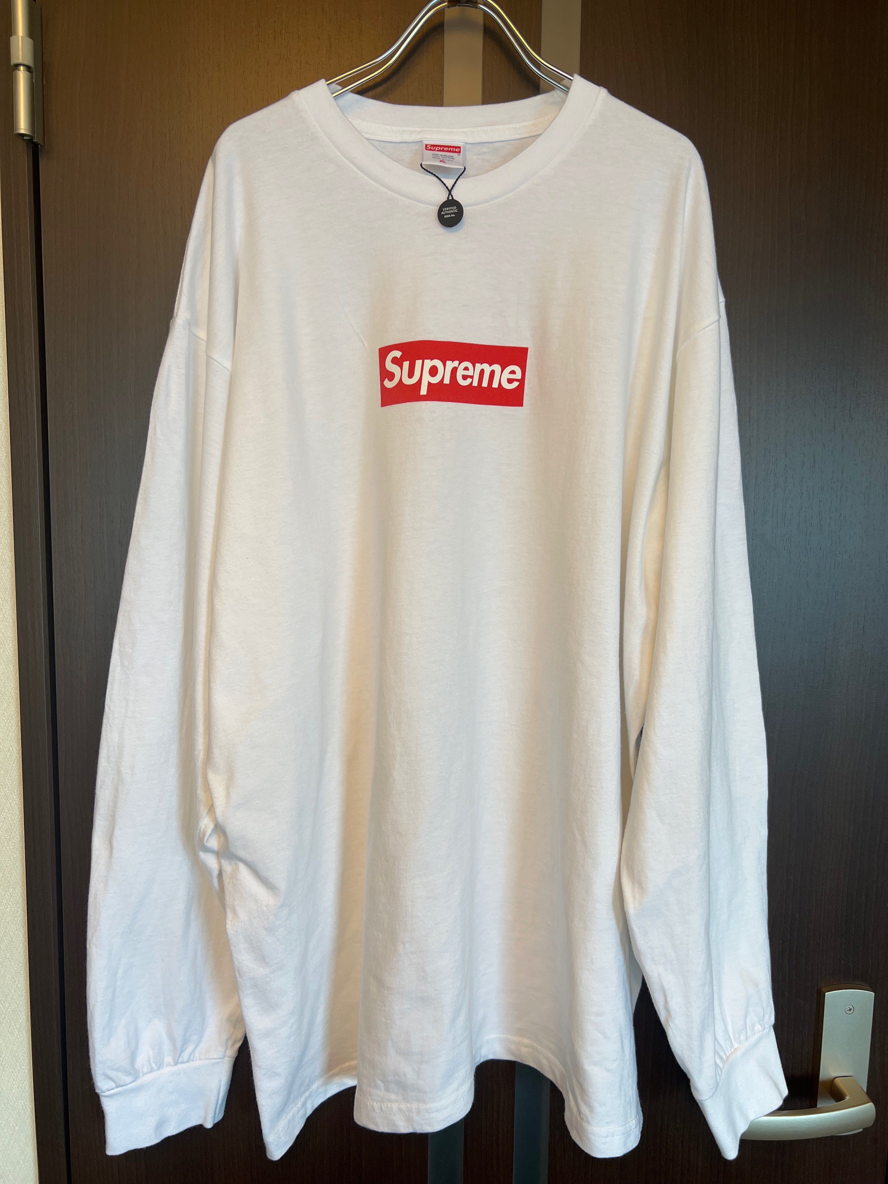 Supreme Box Logo L/S Tee "White"