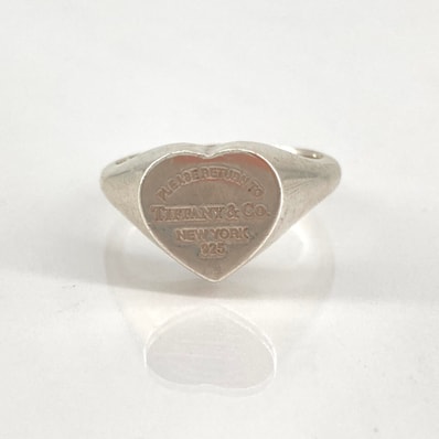 TIFFANY&Co.(ティファニー) リターントゥハート シグネット Ag925 #14.5号 リング・指輪 シルバー