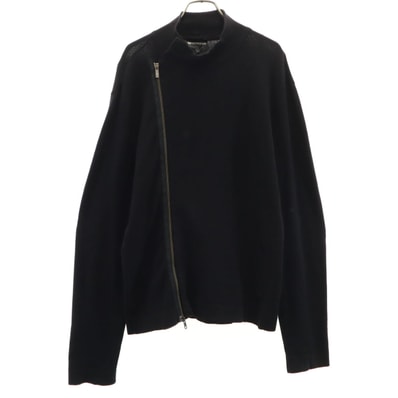 Emporio Armani エンポリオアルマーニ ニットジャケット L ブラック