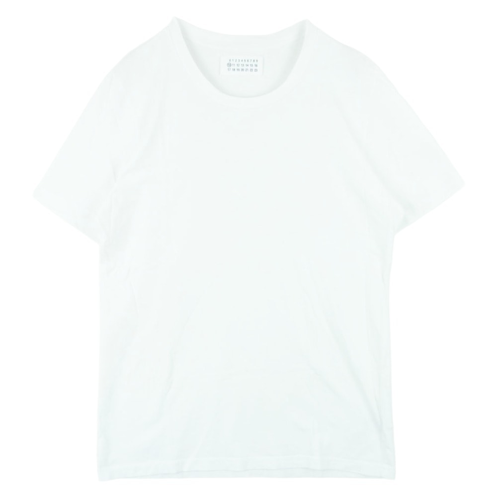 MAISON MARGIELA メゾンマルジェラ 15AW S50GC0403 四つタグ 10ライン Pack Tee パックT 半袖 Tシャツ カットソー ホワイト系 48【中古】