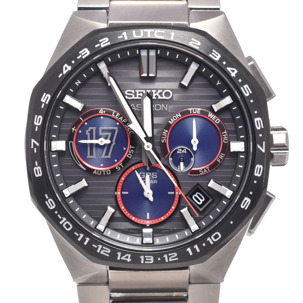 セイコー SEIKO SBXC141 アストロン 大谷翔平 2023年 国内限定1,700本 ソーラー GPS衛星電波 メンズ 美品 箱・保証書付き 腕時計 H#150125
