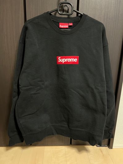Supreme Box Logo Crewneck "Black" (22FW)