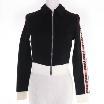 極美品 ミュウミュウ ジャケット ブラック レディース S MJL604