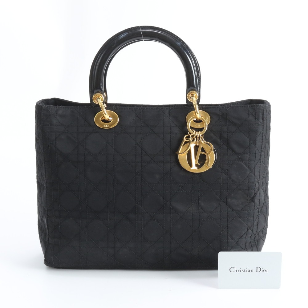 ■美品 クリスチャンディオール カナージュ レディディオール ハンドバッグ