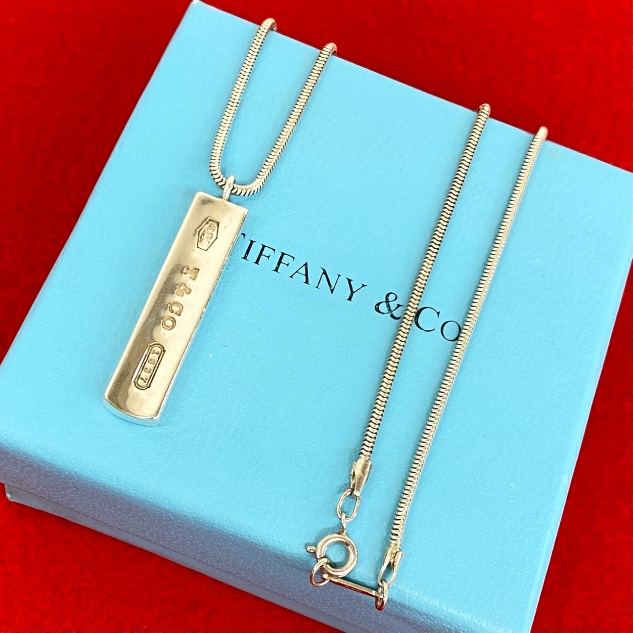 TIFFANY&Co. ティファニー 1837 ナローバー ネックレス シルバー925 ネックレス シルバー
36914