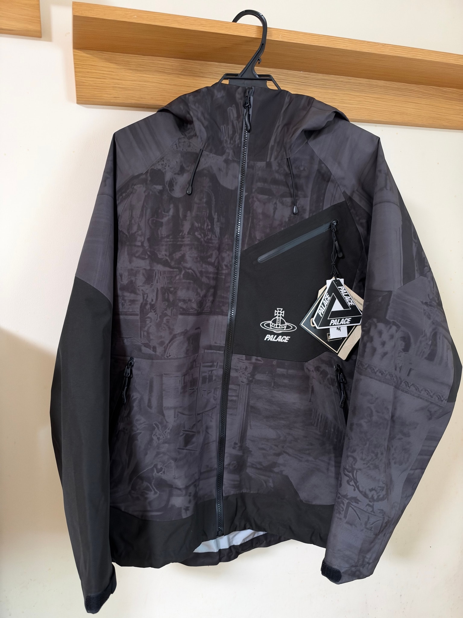 PALACE x Vivienne Westwood Gore-Tex Jacket "Mono Print"