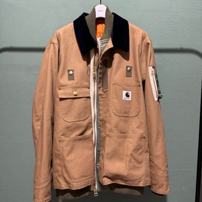 Carhartt WIP x sacai Canvas MA-1 Jacket Michigan "Beige"