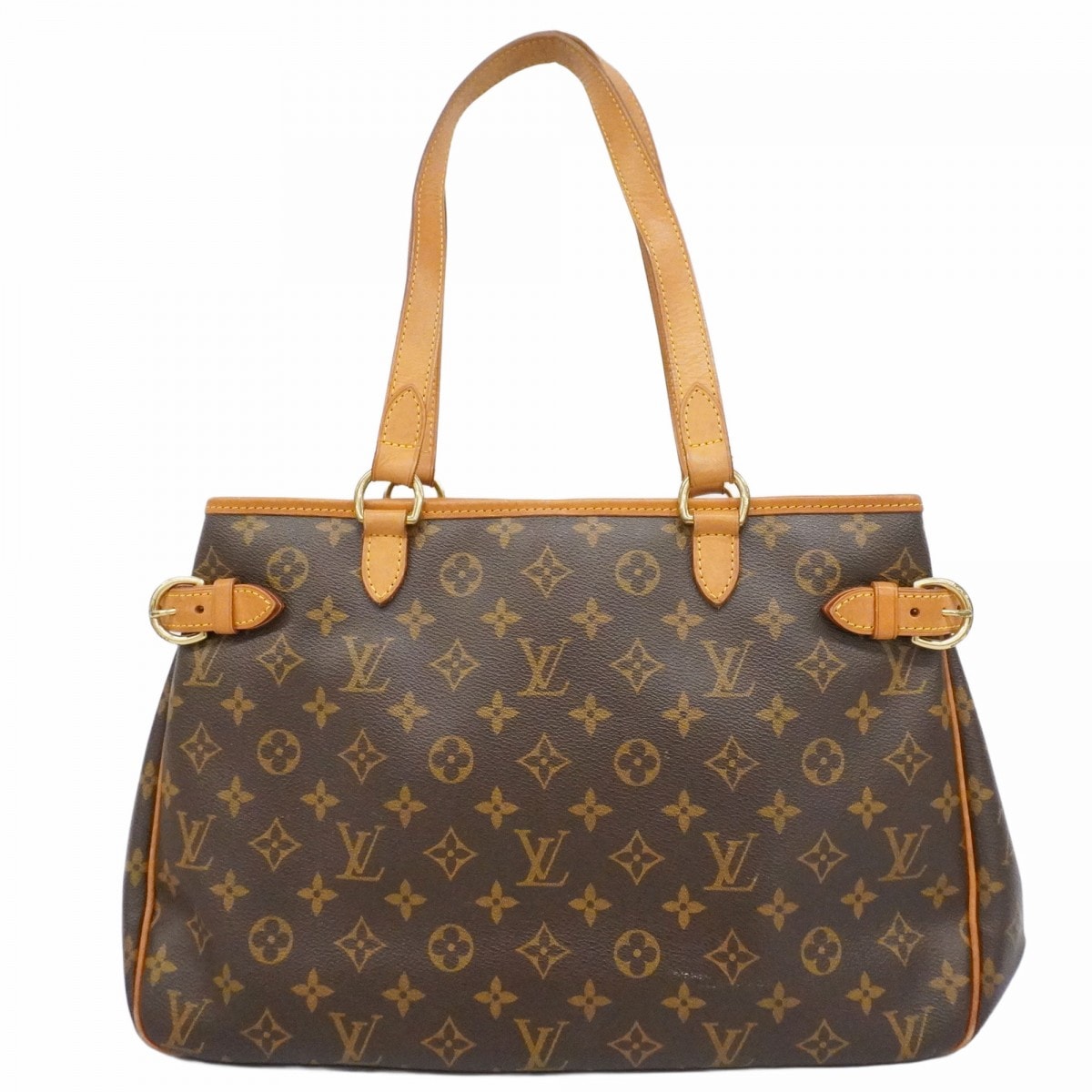 【6dd5056】ルイヴィトン トートバッグ モノグラム バティニョールオリゾンタル M51154 ブラウン【中古】レディース