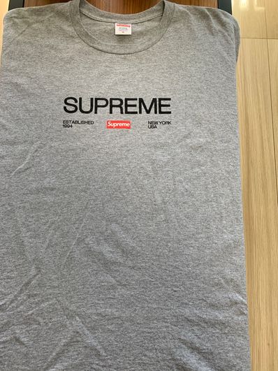 Supreme Est. 1994 Tee "Heather Grey"