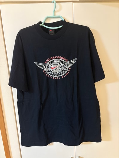 NIKE Tシャツ grassroots バスケクリニック ウィングマーク