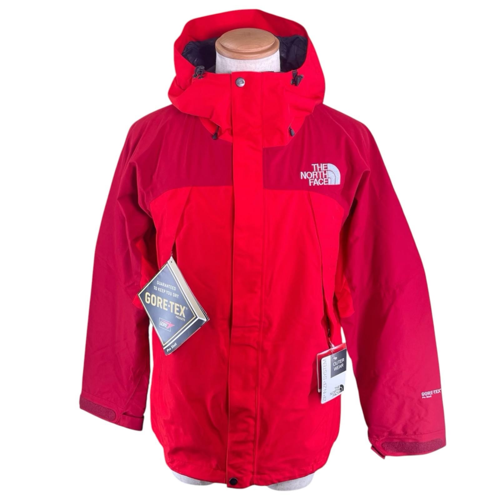未使用品 ザ・ノースフェイス ジャケット Mountain Jacket レッド メンズ L NP15105