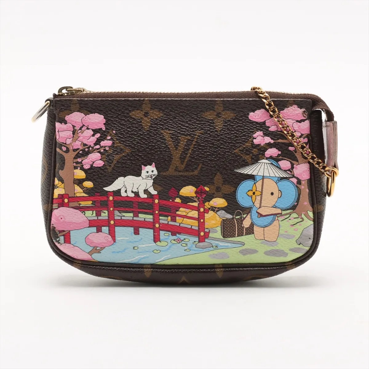 ■美品 ルイヴィトン モノグラム ミニ ポシェット アクセソワール